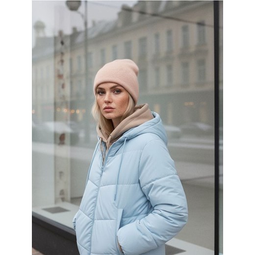 Sinsay - Czapka beanie z domieszką wełny - beżowy - id: 778FG-08M - marki Sinsay - 186777783 Sinsay - Czapka beanie z domieszką wełny - beżowy ze sklepu Sinsay w kategorii Czapki zimowe damskie - zdjęcie 186777783