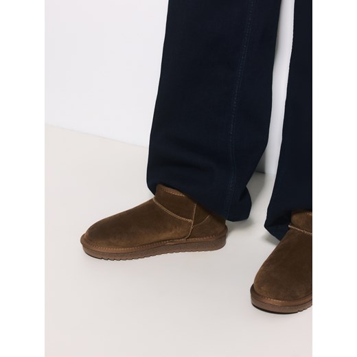 Reserved - Zamszowe śniegowce - beżowy - id: 746FE-80X - marki Reserved - 186777901 Reserved - Zamszowe śniegowce - beżowy ze sklepu Reserved w kategorii Śniegowce damskie - zdjęcie 186777901