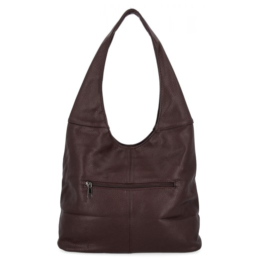 Uniwersalne Torebki Damskie Shopper Bag firmy Hernan HB0141 Czekoladowa Hernan One Size wyprzedaż PaniTorbalska