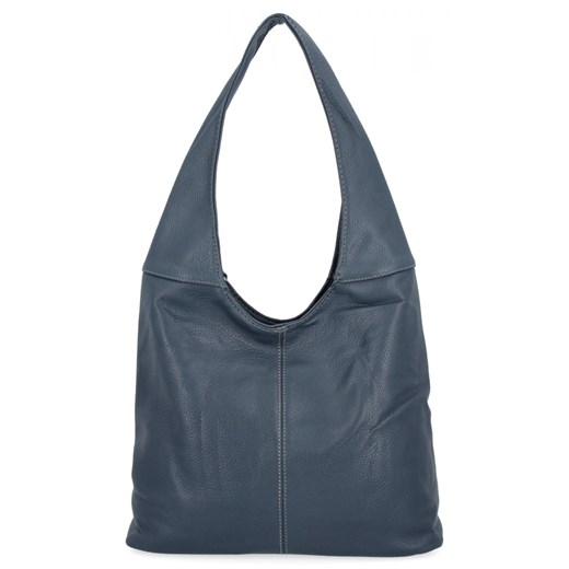 Uniwersalne Torebki Damskie Shopper Bag firmy Hernan HB0141 Jasno Niebieska ze sklepu PaniTorbalska w kategorii Torby Shopper bag - zdjęcie 186778001