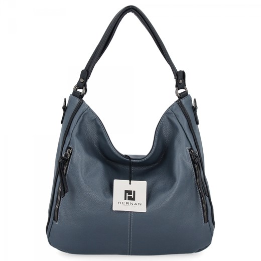 Uniwersalna Torebka Damska XL Na Co Dzień firmy Hernan HB0379 Jasno Hernan One Size PaniTorbalska wyprzedaż