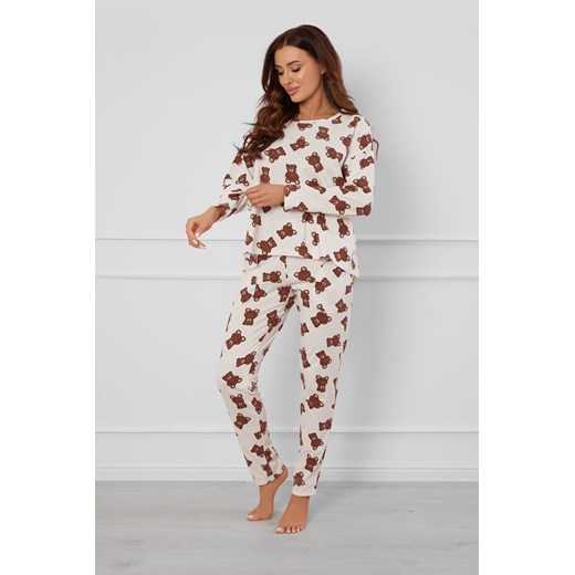 Miśka piżama damska długi rękaw, długie spodnie ze sklepu italianfashion w kategorii Piżamy damskie - zdjęcie 186778680