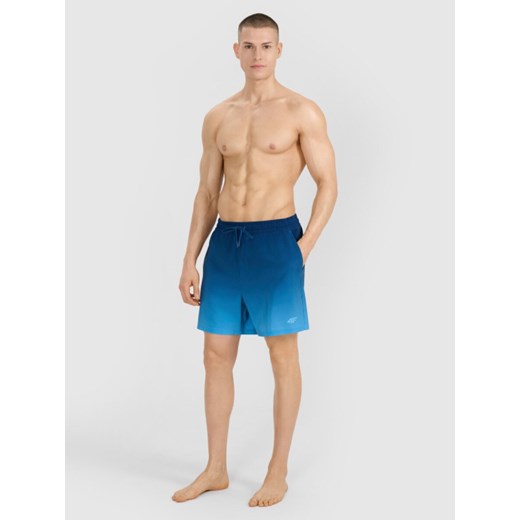 Męskie spodenki plażowe 4F 4FWSS25UBDSM132 - granatowe ze sklepu Sportstylestory.com w kategorii Spodenki męskie - zdjęcie 186778900