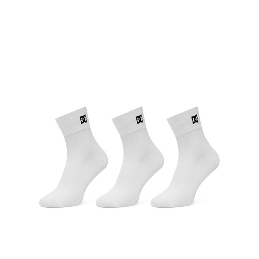 DC Shoes Skarpety długie AS_DC_01Z_SS25 (3-PACK) Biały ze sklepu MODIVO w kategorii Skarpetki damskie - zdjęcie 186778933