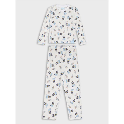 Sinsay - Piżama dwuczęściowa Bluey - biały ze sklepu Sinsay w kategorii Piżamy dziecięce - zdjęcie 186780834