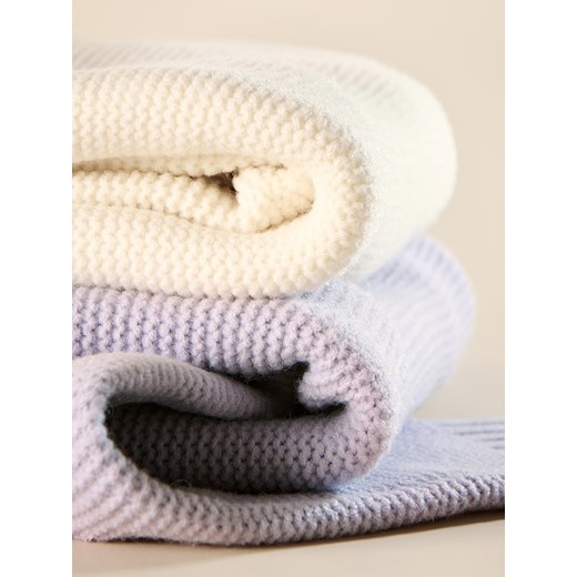 Reserved - Sweter z golfem - złamana biel ze sklepu Reserved w kategorii Swetry dziewczęce - zdjęcie 186781754