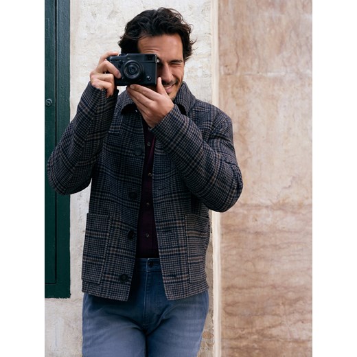 Reserved - Kurtka z wełną - wielobarwny ze sklepu Reserved w kategorii Kurtki męskie - zdjęcie 186783572