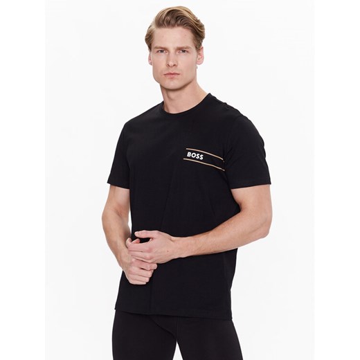 Boss T-Shirt 50483644 Czarny Regular Fit - id: 0000302406975 - marki BOSS HUGO BOSS - 186784204 Boss T-Shirt 50483644 Czarny Regular Fit ze sklepu MODIVO w kategorii T-shirty męskie - zdjęcie 186784204