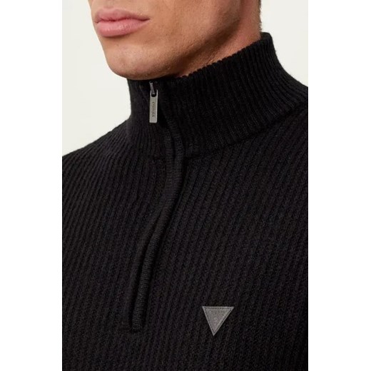 GUESS Sweter | Regular Fit | z dodatkiem wełny Guess XL okazja Gomez Fashion Store