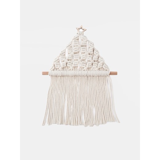 Sinsay - Makrama - dekoracja świąteczna - kremowy Sinsay One Size Sinsay