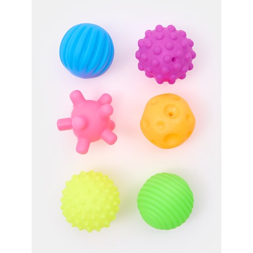 Sinsay - Zabawka - Kule sensoryczne 6 pack - wielobarwny Sinsay One Size Sinsay