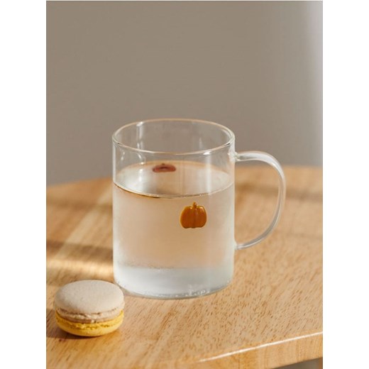 Sinsay - Szklany kubek - biały ze sklepu Sinsay w kategorii Kubki - zdjęcie 186787553