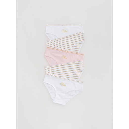 Reserved - Bawełniane majtki 5-pack - wielobarwny ze sklepu Reserved w kategorii Majtki dziecięce - zdjęcie 186787841