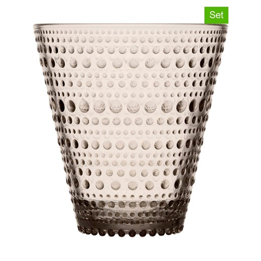 iittala Szklanki (2 szt.) &quot;Kastehelmi&quot; w kolorze beżowym - 300 ml ze sklepu Limango Polska w kategorii Naczynia - zdjęcie 186788511