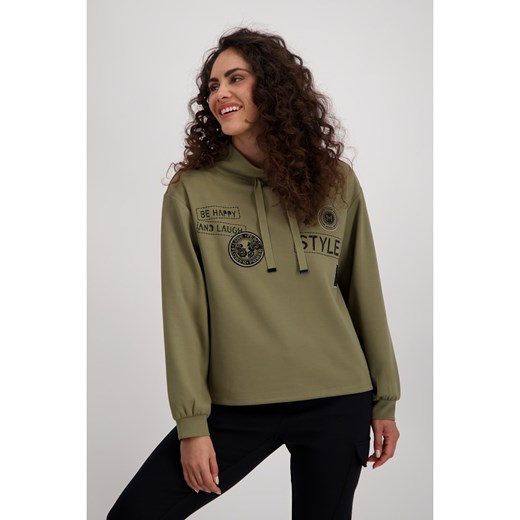 monari Bluza w kolorze khaki Monari 40 okazyjna cena Limango Polska