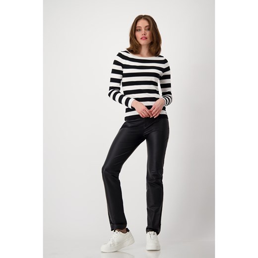 monari Koszulka w kolorze czarno-białym ze sklepu Limango Polska w kategorii Bluzki damskie - zdjęcie 186788614