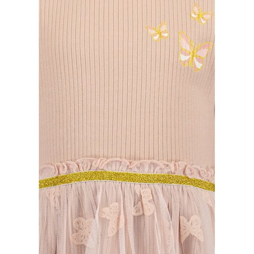 Blue Seven Sukienka w kolorze beżowym 92 wyprzedaż Limango Polska