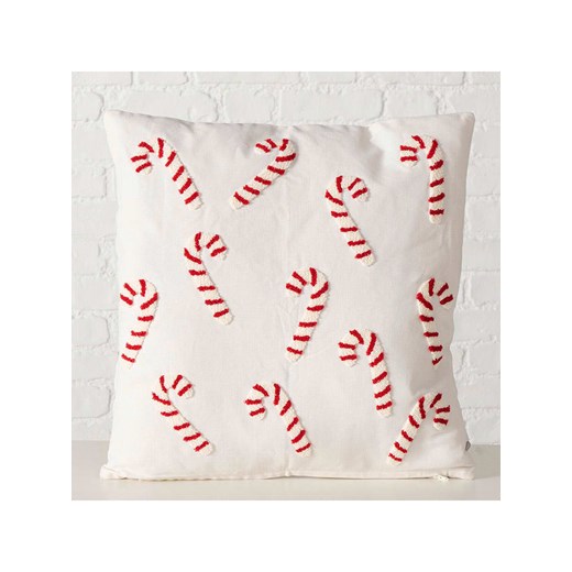 Boltze Poduszka "Candycane" w kolorze biało-czerwonym - 45 x 45 cm Boltze onesize wyprzedaż Limango Polska