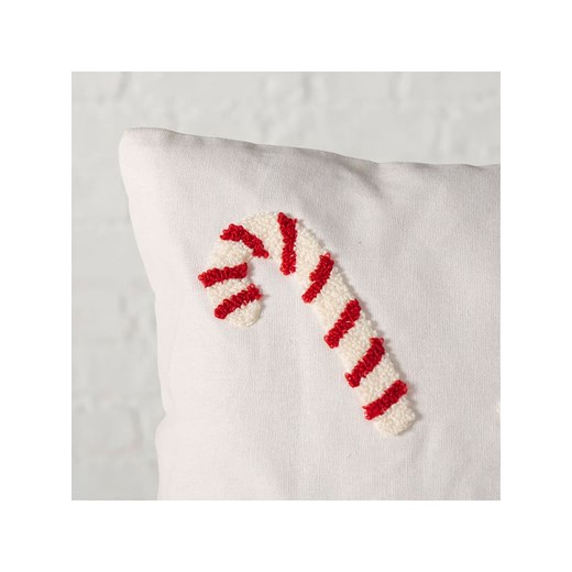 Boltze Poduszka "Candycane" w kolorze biało-czerwonym - 45 x 45 cm Boltze onesize Limango Polska okazja