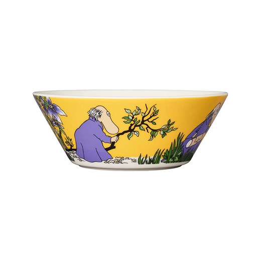 Moomin Miska &quot;Hemulen&quot; w kolorze żółtym - Ø 15 cm ze sklepu Limango Polska w kategorii Naczynia - zdjęcie 186789440