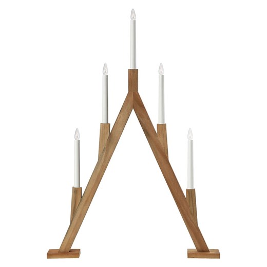 Marksljöd Lampa adwentowa "Bjurfors" w kolorze jasnobrązowym - 52 x 76,5 cm - id: 17824005 - marki Marksljöd - 186789532 Marksljöd Lampa adwentowa "Bjurfors" w kolorze jasnobrązowym - 52 x 76,5 cm ze sklepu Limango Polska w kategorii Dekoracje bożonarodzeniowe - zdjęcie 186789532