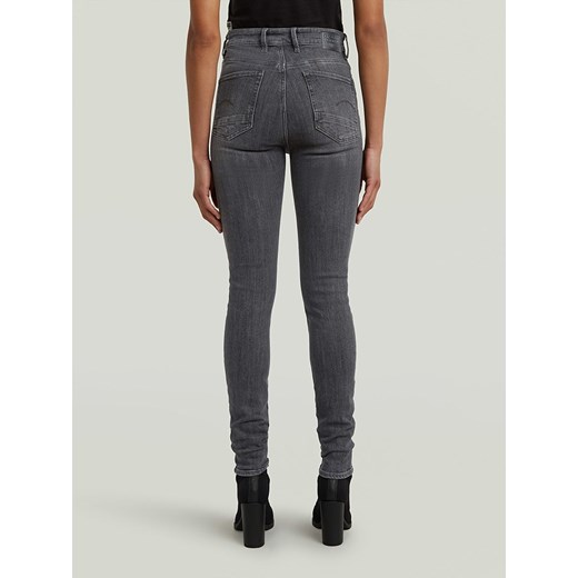 G-Star Dżinsy - Skinny fit - w kolorze antracytowym W28/L32 okazja Limango Polska