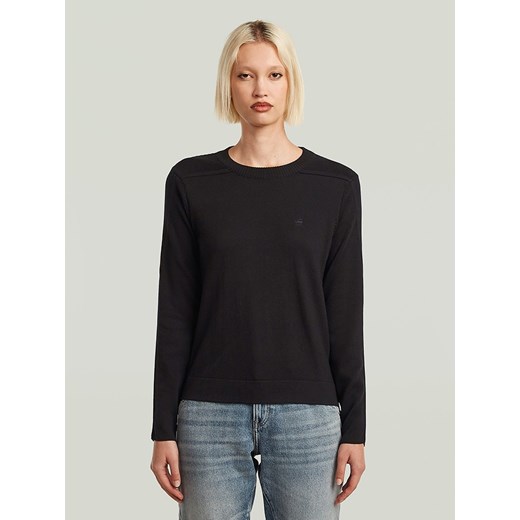 G-Star Sweter w kolorze czarnym ze sklepu Limango Polska w kategorii Swetry damskie - zdjęcie 186789723