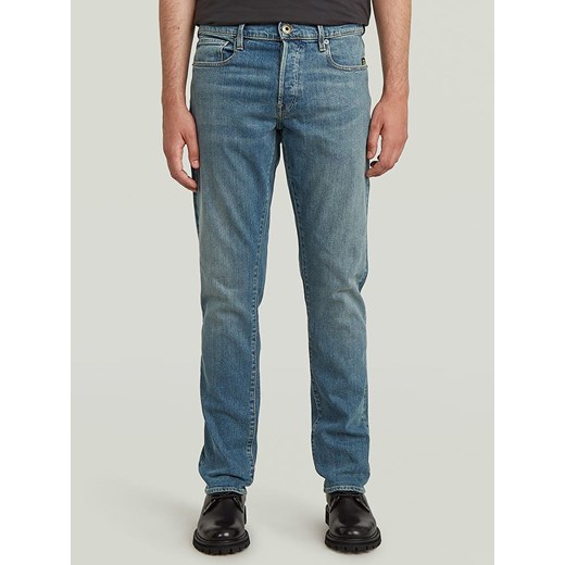 G-Star Dżinsy &quot;3301&quot; - Tapered fit - w kolorze niebieskim ze sklepu Limango Polska w kategorii Jeansy męskie - zdjęcie 186789751