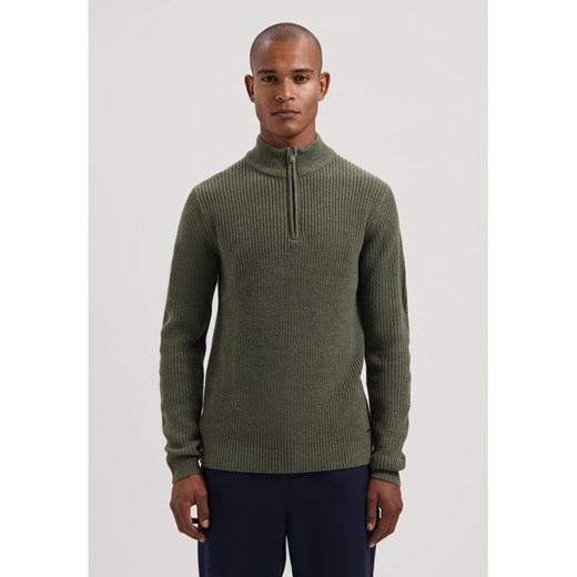 DSTREZZED Sweter w kolorze ciemnozielonym ze sklepu Limango Polska w kategorii Swetry męskie - zdjęcie 186790193