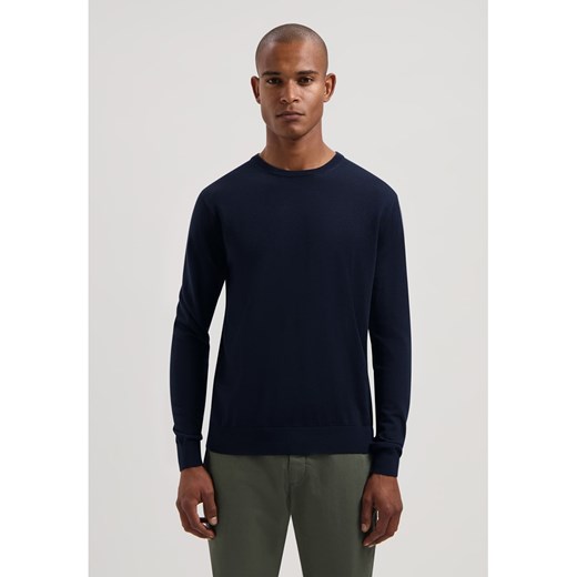 DSTREZZED Wełniany sweter w kolorze granatowym ze sklepu Limango Polska w kategorii Swetry męskie - zdjęcie 186790253