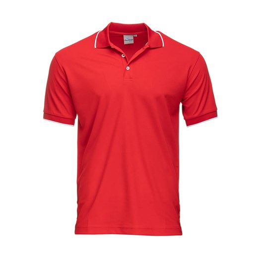 Traunstein Sport Funkcyjna koszulka polo w kolorze czerwonym ze sklepu Limango Polska w kategorii T-shirty męskie - zdjęcie 186790744