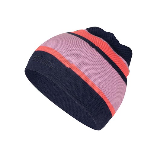 Trollkids Czapka beanie &quot;Nordland&quot; w kolorze jasnofioletowo-ciemnofioletowym ze sklepu Limango Polska w kategorii Czapki dziecięce - zdjęcie 186791014