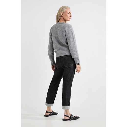 Josephine &amp; Co Sweter &quot;Andrea&quot; w kolorze jasnoszarym Josephine & Co XL okazyjna cena Limango Polska