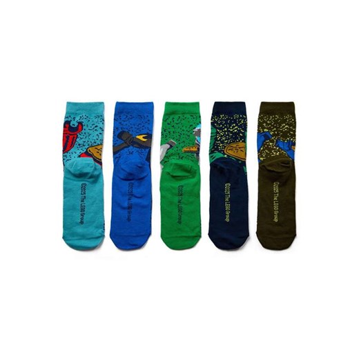 LEGO Skarpety (5 par) w różnych kolorach Lego 31-33 Limango Polska okazja