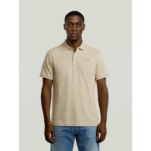 G-Star Koszulka polo w kolorze beżowym ze sklepu Limango Polska w kategorii T-shirty męskie - zdjęcie 186791502