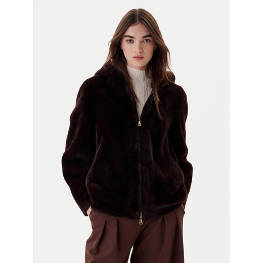 Dixie Futro V330Y003A Brązowy Regular Fit ze sklepu MODIVO w kategorii Futra damskie - zdjęcie 186791663