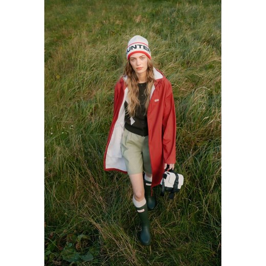 Hunter Kalosze HFW-008 Khaki ze sklepu MODIVO w kategorii Kalosze damskie - zdjęcie 186791681