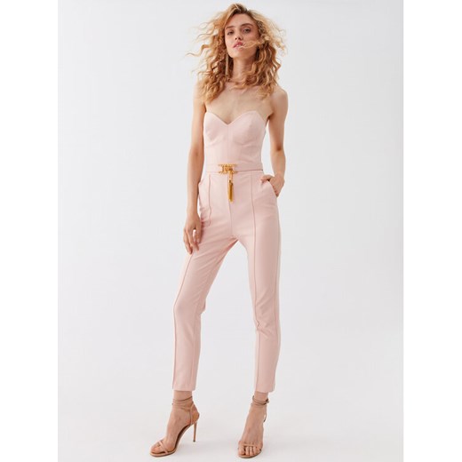 Elisabetta Franchi Kombinezon TU-035-32E2-4304 Różowy Slim Fit Elisabetta Franchi 40 MODIVO