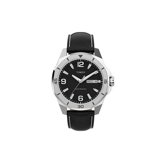 Timex Zegarek Essex  TW2W79800 Czarny ze sklepu MODIVO w kategorii Zegarki - zdjęcie 186791742