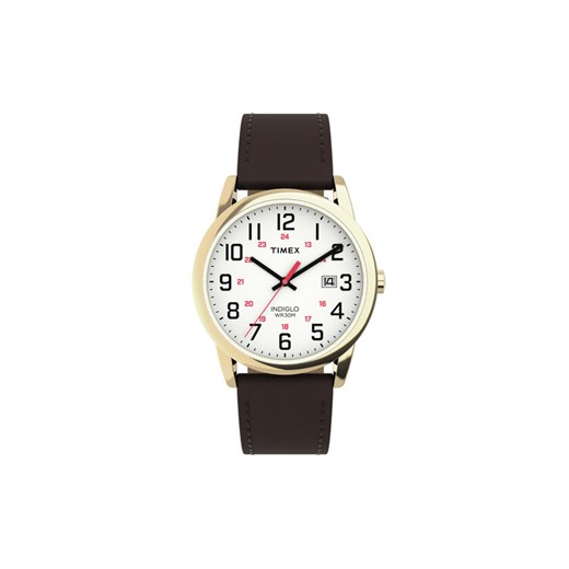 Timex Zegarek Easy Reader® Classic TW2Y12700 Brązowy ze sklepu MODIVO w kategorii Zegarki - zdjęcie 186791743