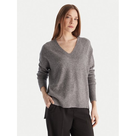 Kontatto Sweter 3M0842C Szary Relaxed Fit - id: 0000305890160 - marki Kontatto - 186791754 Kontatto Sweter 3M0842C Szary Relaxed Fit ze sklepu MODIVO w kategorii Swetry damskie - zdjęcie 186791754