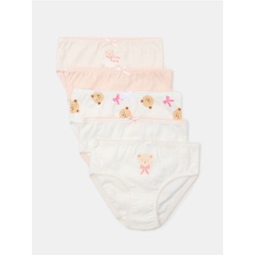 Sinsay - Majtki figi 5 pack - wielobarwny - id: 991GR-MLC - marki Sinsay - 186793171 Sinsay - Majtki figi 5 pack - wielobarwny ze sklepu Sinsay w kategorii Majtki dziecięce - zdjęcie 186793171