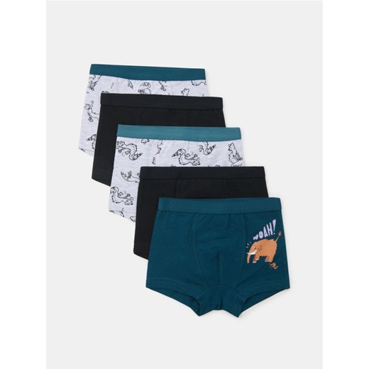 Sinsay - Bokserki 5 pack - wielobarwny ze sklepu Sinsay w kategorii Majtki dziecięce - zdjęcie 186793172