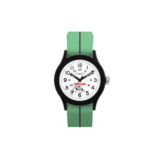 Zegarek Timex Lab Collab TW2Y47100 Zielony - id: 0000305875334 - marki TIMEX - 186793241 Zegarek Timex Lab Collab TW2Y47100 Zielony ze sklepu eobuwie.pl w kategorii Zegarki - zdjęcie 186793241