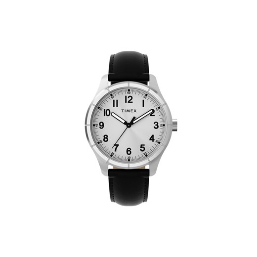 Zegarek Timex Main Street TW2Y16000 Czarny ze sklepu eobuwie.pl w kategorii Zegarki - zdjęcie 186793302