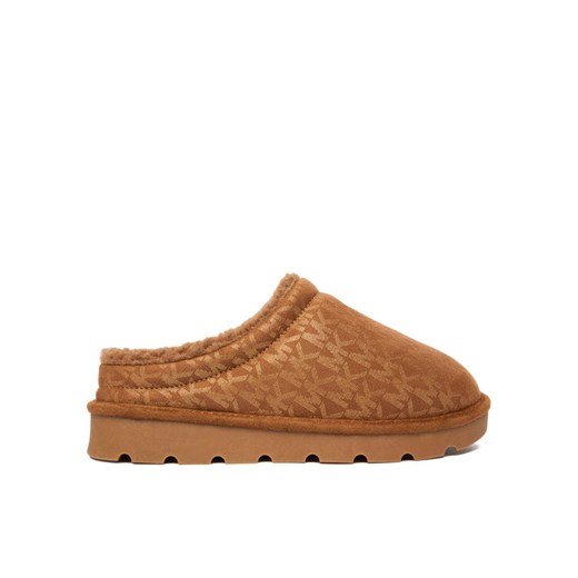 Kapcie MICHAEL Michael Kors MK03782220 Brązowy ze sklepu eobuwie.pl w kategorii Kapcie dziecięce - zdjęcie 186793303