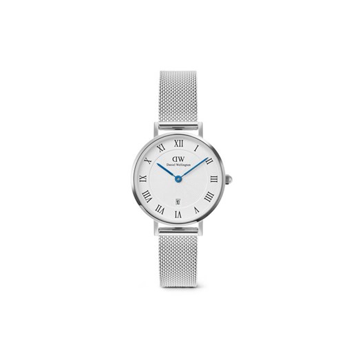 Zegarek Daniel Wellington Petite Roman Numerals DW00100858 Srebrny ze sklepu eobuwie.pl w kategorii Zegarki - zdjęcie 186793320