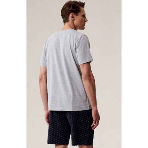 Krótka piżama męska NMP-395-SZMJ_GRA, Kolor szaro-granatowy, Rozmiar M, ATLANTIC ze sklepu Primodo w kategorii Piżamy męskie - zdjęcie 186793882
