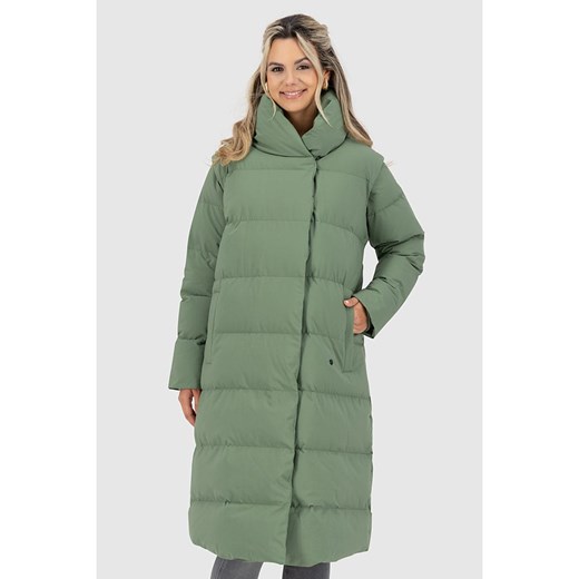 alife and kickin Płaszcz zimowy &quot;FleurAK&quot; w kolorze zielonym ze sklepu Limango Polska w kategorii Kurtki damskie - zdjęcie 186794074