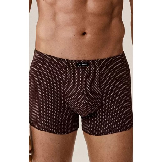 Atlantic 3-pack bokserki męskie 3MH-218-SZG/SZMC/WIN, Kolor bordowo-szary, Rozmiar M, ATLANTIC ze sklepu Intymna w kategorii Majtki męskie - zdjęcie 186794151